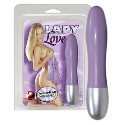 Vaginalais - anālais vibrators  Lady Love Purple