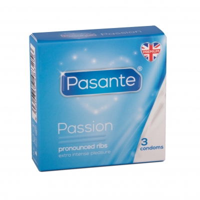Prezervatīvi Pasante Passion 3 gab.