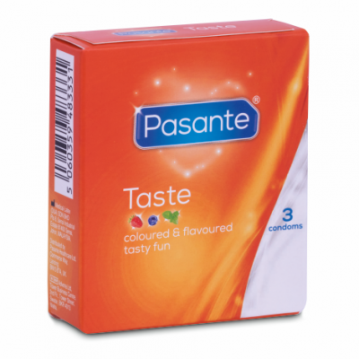 Prezervatyvai Pasante Taste 3 vnt.