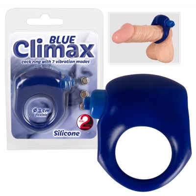 Vibruojantis žiedas Blue Climax