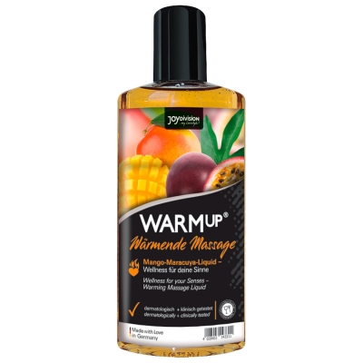 Masāžas eļļa WARM up Mango + Maracuya
