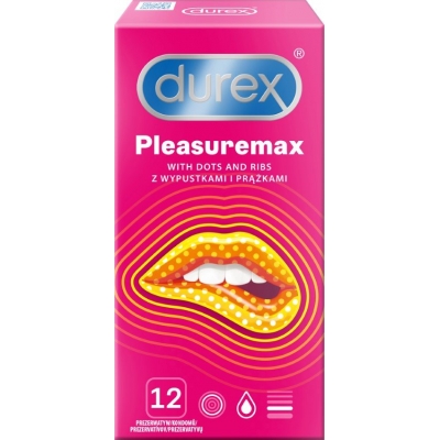 Prezervatyvai DUREX Pleasuremax N12