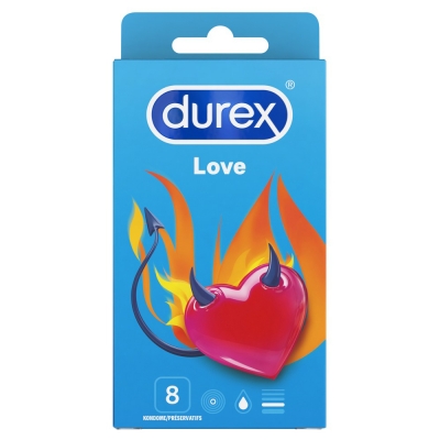 Prezervatīvi Durex Love 8 gab.
