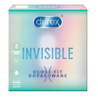 Prezervatīvi Durex Invisible N3
