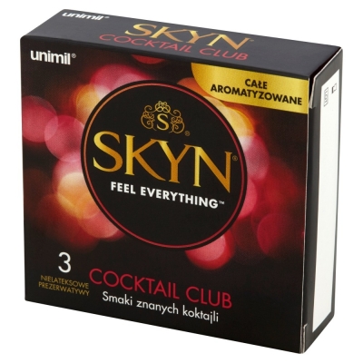 Prezervatyvai SKYN Cocktail Club N3